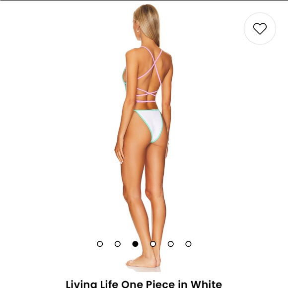 Living Life One Piece in White
Lovers and Friends swim Brand New with tags - Picture 6 of 6